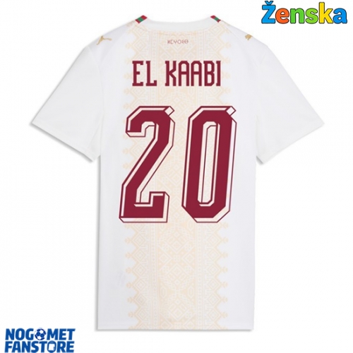 Maroko Ayoub El Kaabi #20 Gostujuci Dres za Ženska SP 2026 Kratak Rukav